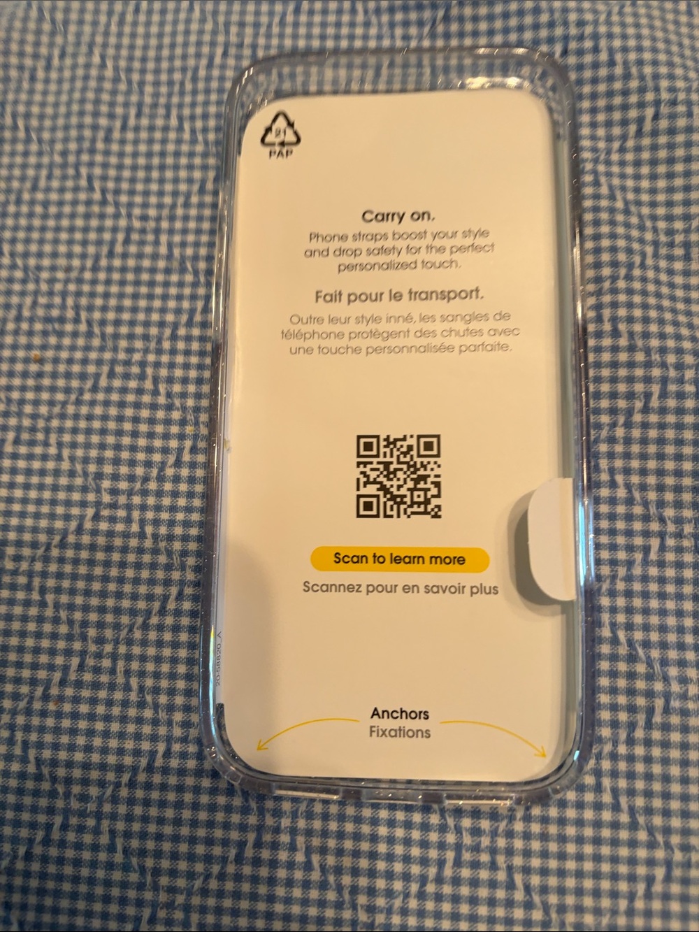 OtterBox Symmetry Clear Case with White MagSafe Ring for iPhone 17 Pro Max - Picture 3 of 3
